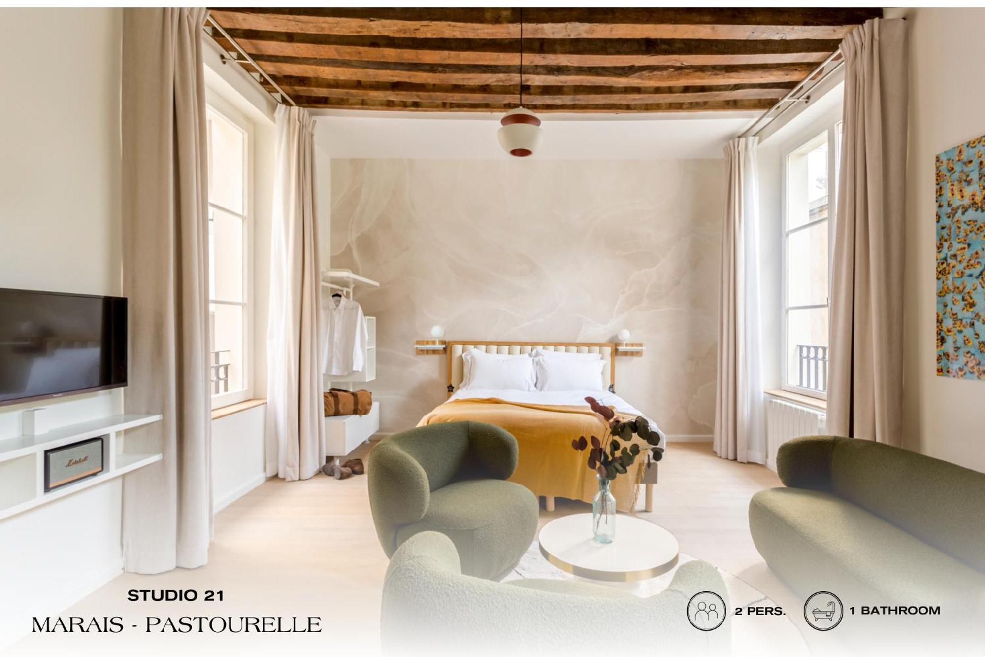 Beauquartier - Marais, Pastourelle Daire Paris Dış mekan fotoğraf