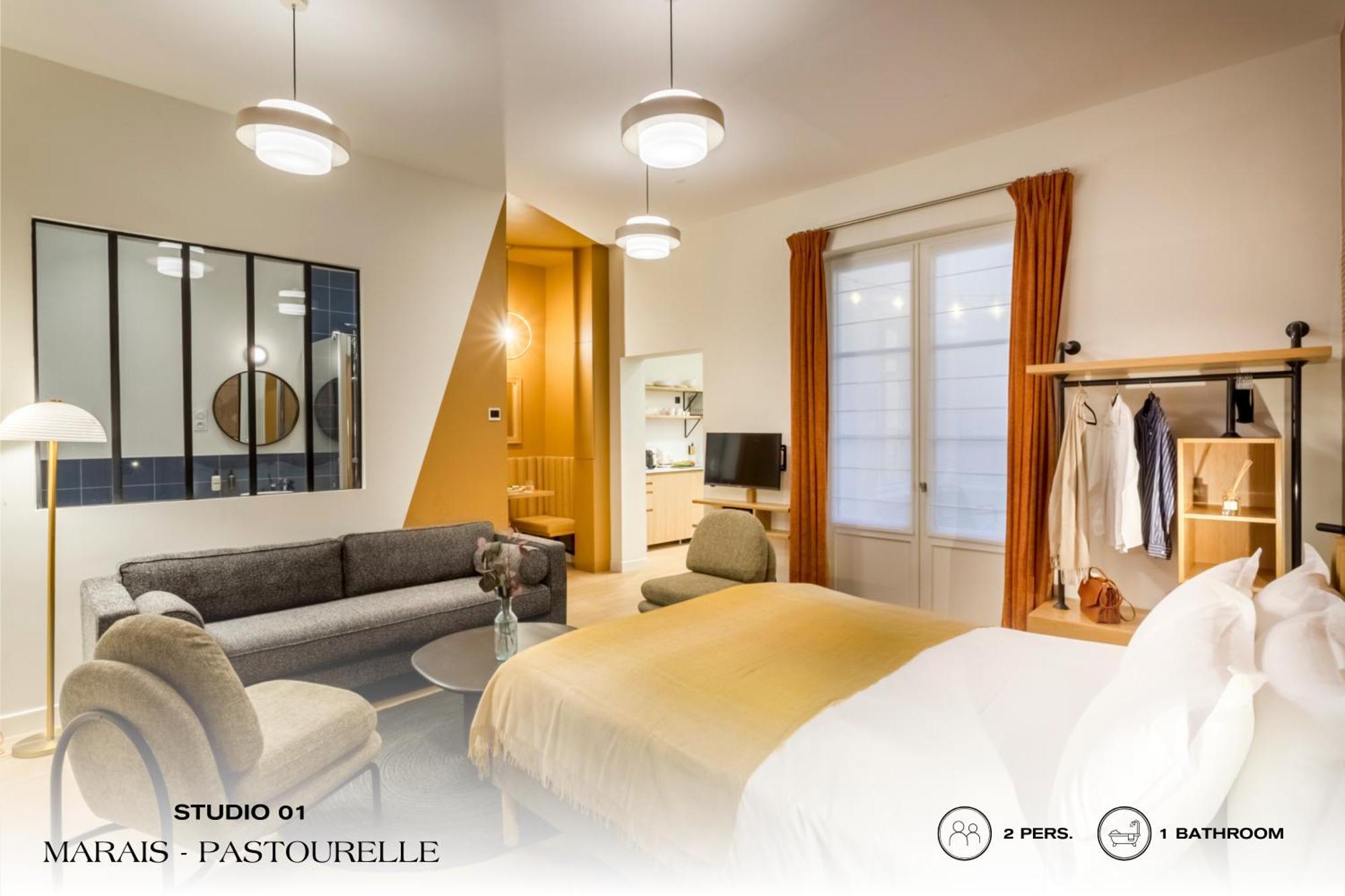 Beauquartier - Marais, Pastourelle Daire Paris Dış mekan fotoğraf