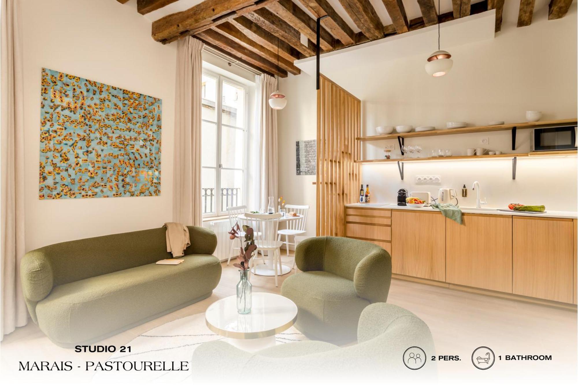 Beauquartier - Marais, Pastourelle Daire Paris Dış mekan fotoğraf